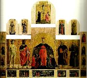 Piero della Francesca polyptych of the misericordia oil painting on canvas